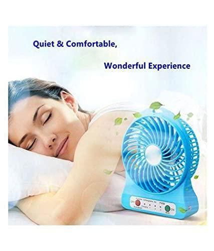 Portable Mini USB Fan 3-Level Speed Adjustable Electric Cooling Desktop Fan