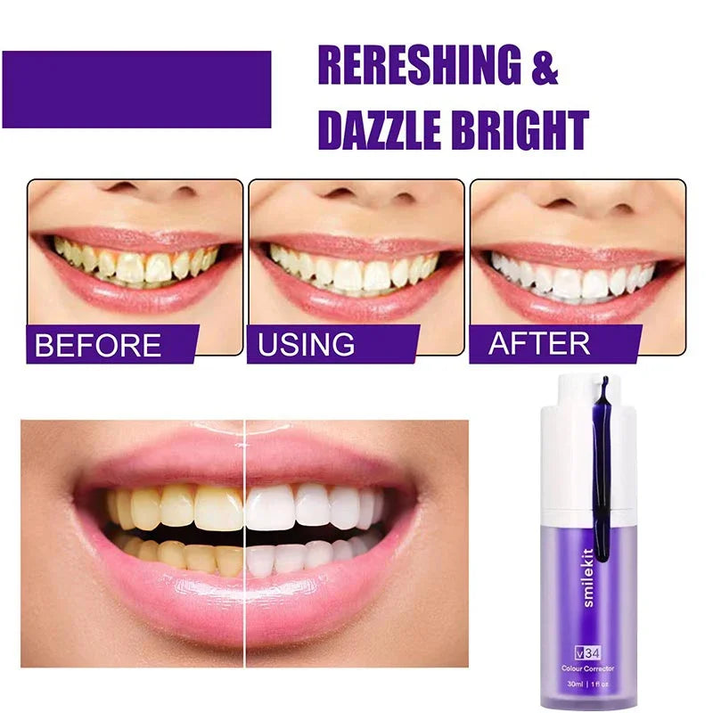 V34 SmileKit Whitening Toothpaste